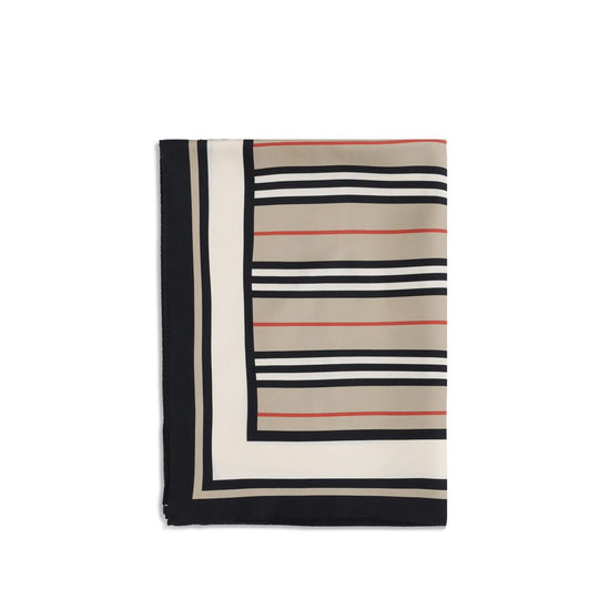 Burberry Print collage silk Scarf