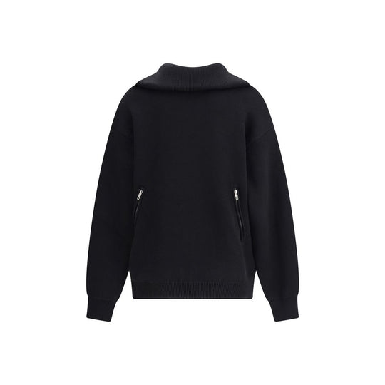 Balenciaga Black Cotton Sweatshirt
