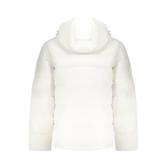 Calvin Klein White Polyamide Jackets & Coat