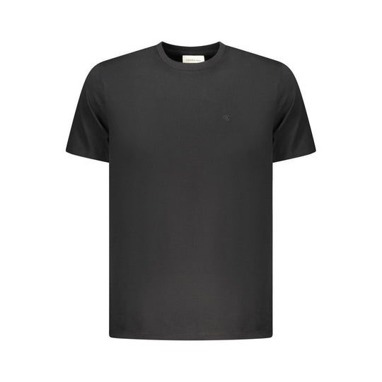 Calvin Klein Black Cotton Men T-Shirt