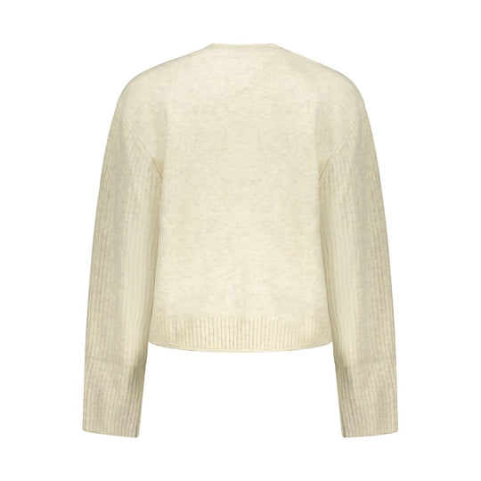 Tommy Hilfiger Beige Wool Women Sweater