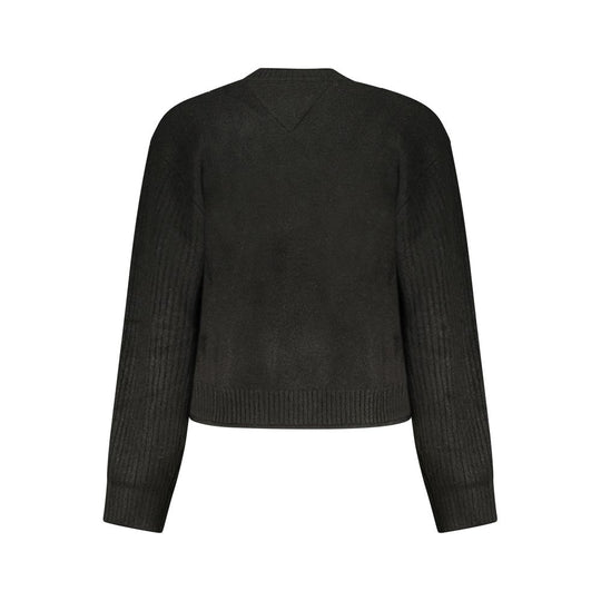 Tommy Hilfiger Black Wool Women Sweater
