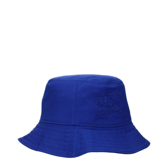 Burberry Blue Fabric Bucket Hat