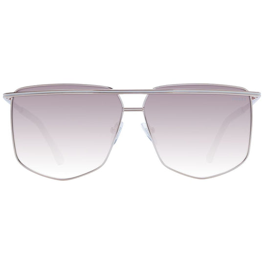 Guess Silver Metal Sunglasses