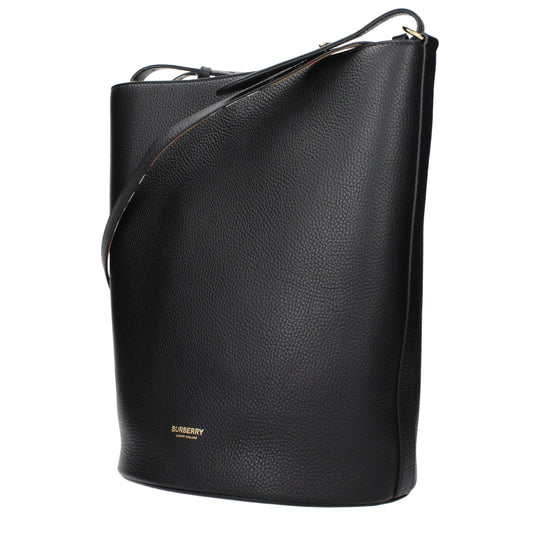 Burberry Black Leather Handbag