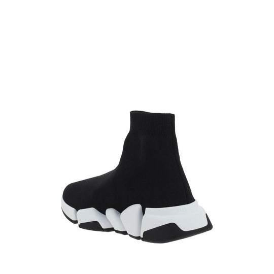 Balenciaga Black Polyester Athletic Sneakers