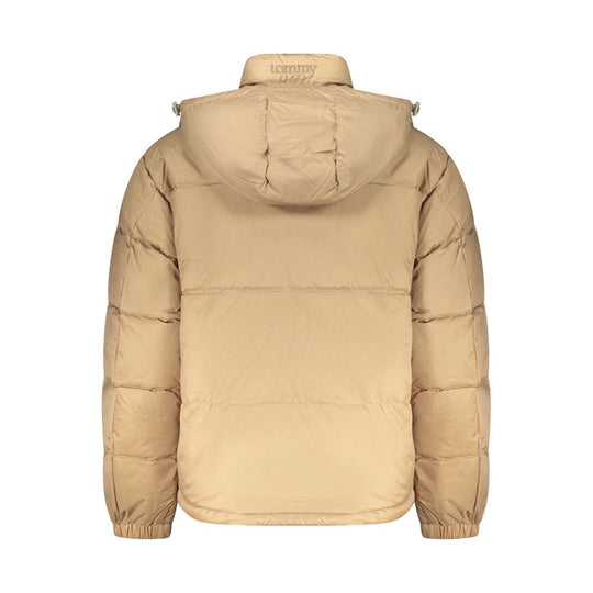 Tommy Hilfiger Beige Polyester Men Jacket