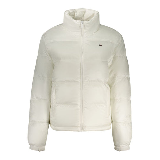 Tommy Hilfiger White Polyester Jackets & Coat