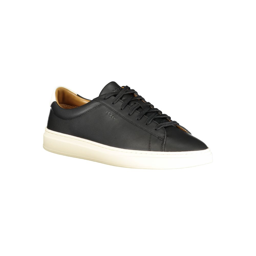 Hugo Boss Black Leather Men Sneaker