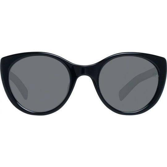 Ermenegildo Zegna Black Resin Sunglasses