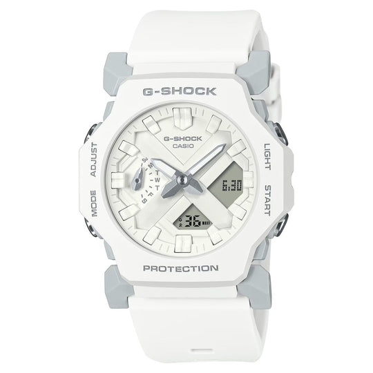 Casio White Resin Sport Watch