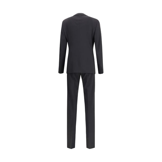 Giorgio Armani Black Fleece Wool Tuxedo