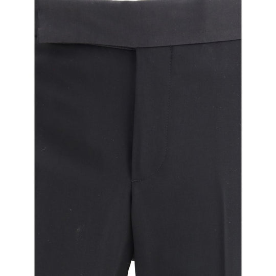 Giorgio Armani Black Fleece Wool Tuxedo