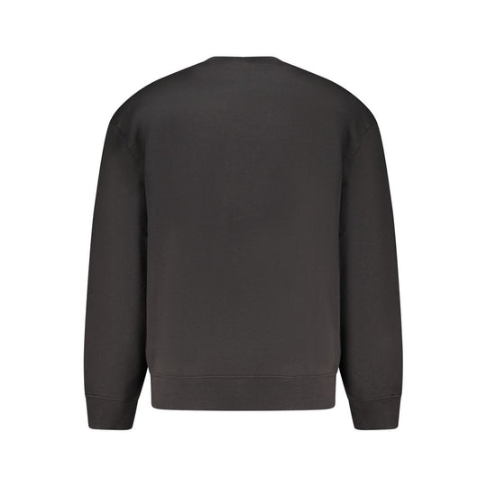 Calvin Klein Black Cotton Men's Sweatshirt