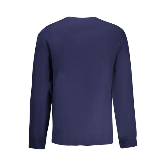 Calvin Klein Blu Cotton Mens Sweater