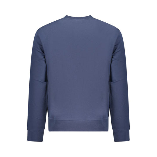 Hugo Boss Blue Cotton Men's Sweatshirt