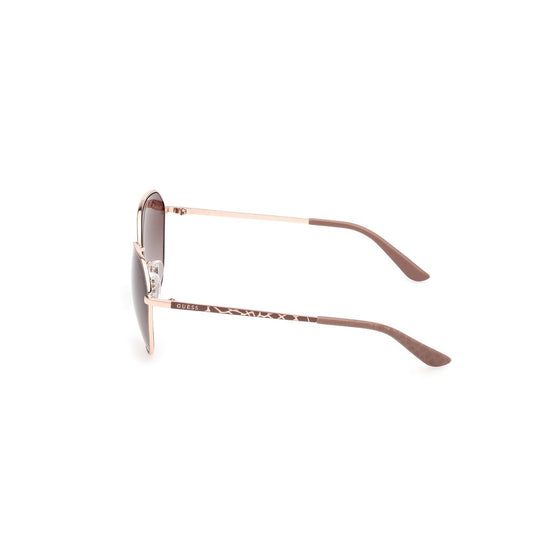 Guess Beige Metal Sunglasses