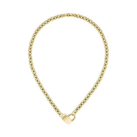 Hugo Boss Gold Stainless Steel Necklace