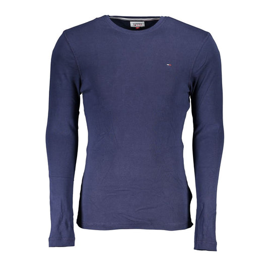Tommy Hilfiger Blue Organic Cotton Men T-Shirt