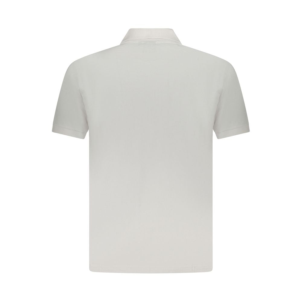 U.S. Grand Polo Bianco Cotton Mens Polo Shirt