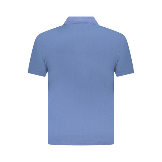U.S. Grand Polo Blue Cotton Men Polo