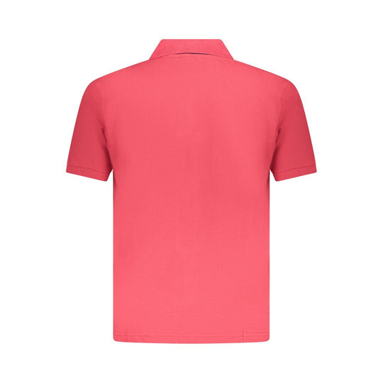 U.S. Grand Polo Rosso Cotton Men Polo Shirt