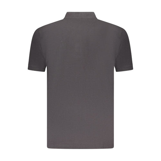 U.S. Grand Polo Black Cotton Polo Shirt