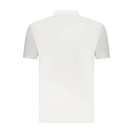 U.S. Grand Polo White Cotton Polo Shirt