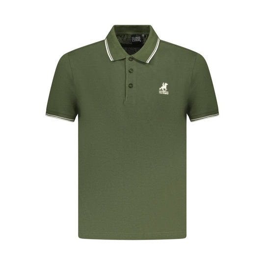 U.S. Grand Polo Green Cotton Polo Shirt
