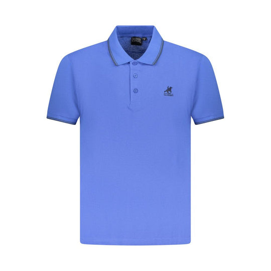U.S. Grand Polo Blue Cotton Polo Shirt