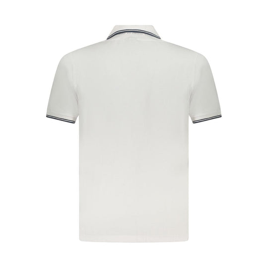 U.S. Grand Polo White Cotton Men's Polo Shirt