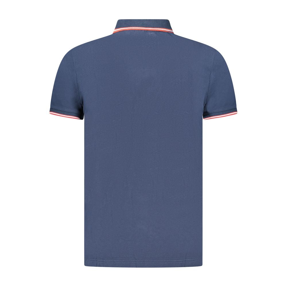 U.S. Grand Polo Blu Cotton Mens Polo