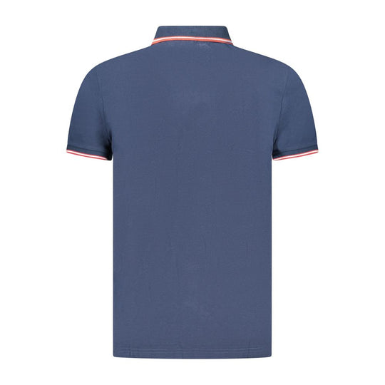 U.S. Grand Polo Blu Cotton Mens Polo