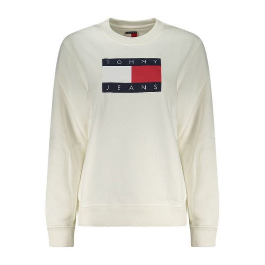 Tommy Hilfiger Bianco Cotton Womens Sweatshirt