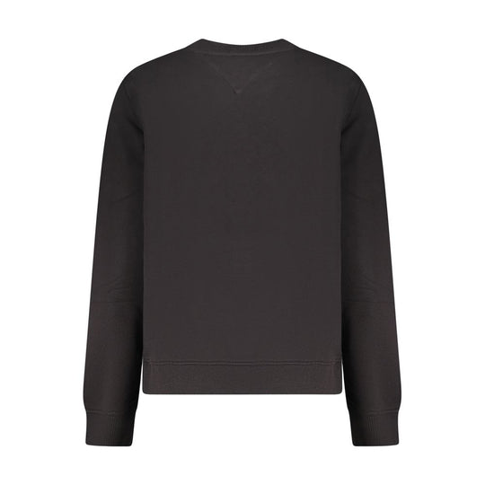 Tommy Hilfiger Black Cotton Women Sweatshirt