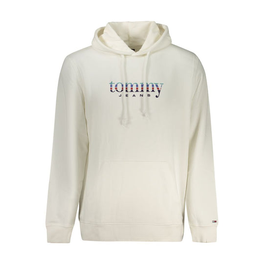 Tommy Hilfiger White Cotton Men's Hoodie