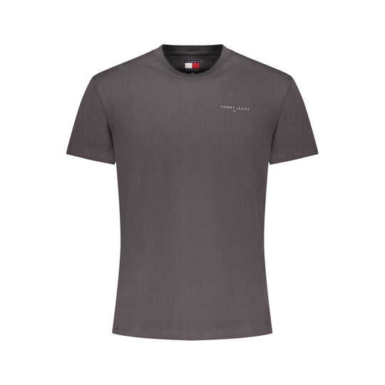 Tommy Hilfiger Grigio Cotton Men T-Shirt