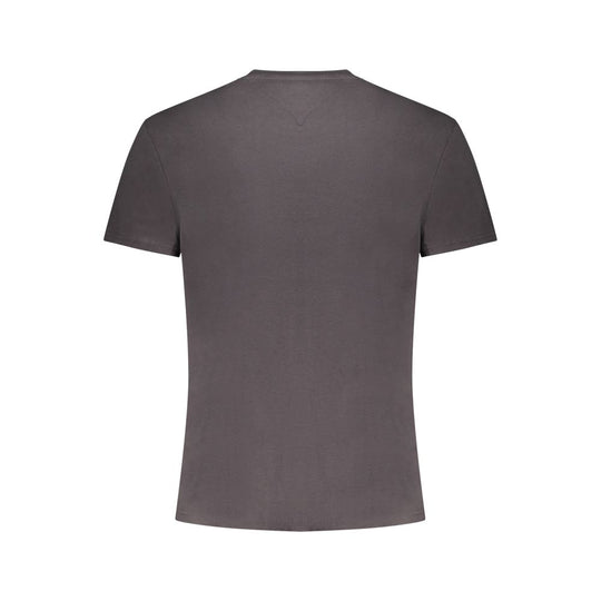 Tommy Hilfiger Grigio Cotton Men T-Shirt