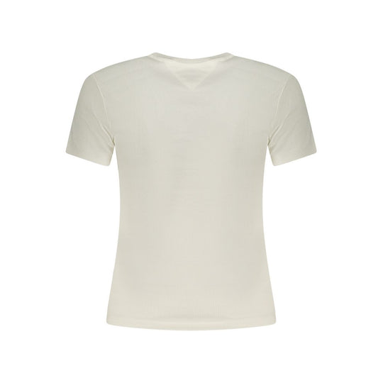 Tommy Hilfiger Bianco Cotton Women T-Shirt