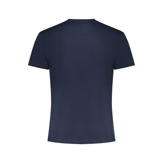 Tommy Hilfiger Blue Cotton Men T-Shirt