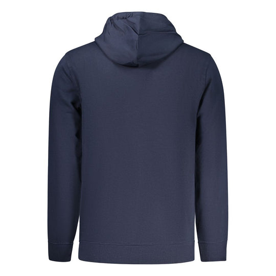 Tommy Hilfiger Blue Cotton Men Hoodie