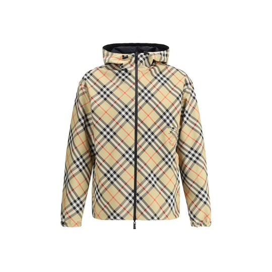 Burberry Multicolor Polyester Shell Jacket