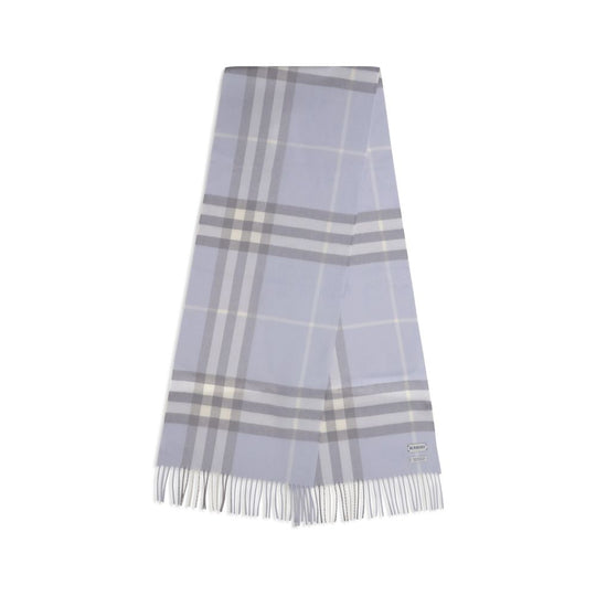 Burberry Light Blue Cashmere Scarf