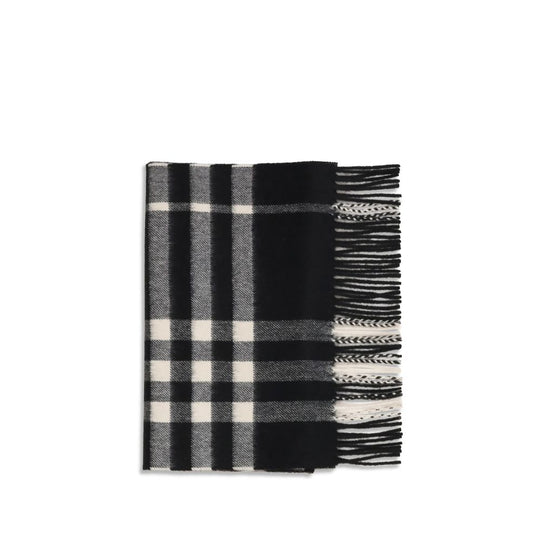 Burberry Black Cashmere Scarf