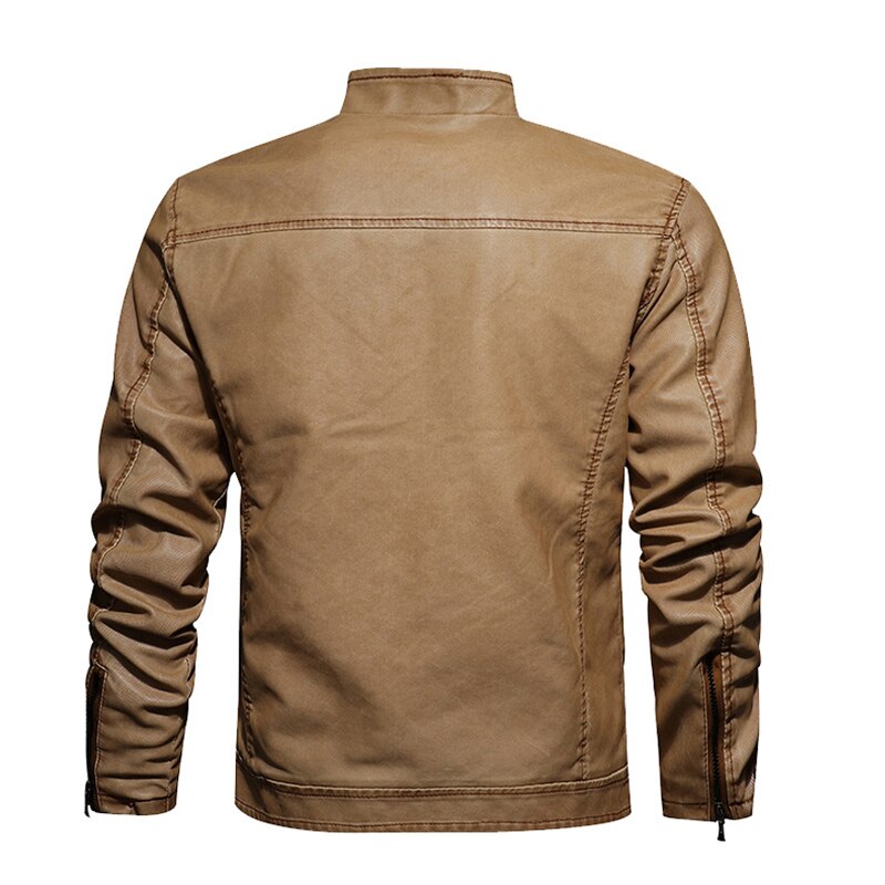 Royal Phantom Slim Fit Leather Jacket