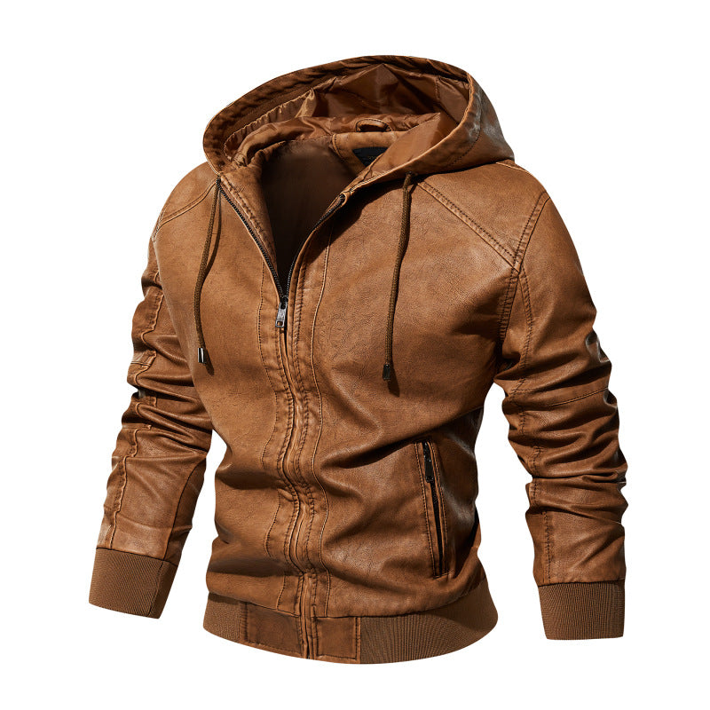 Salvador Hombre  Leather Jacket