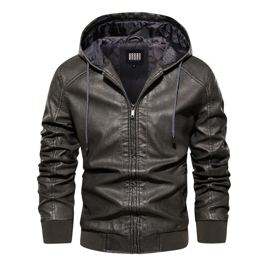 Salvador Hombre  Leather Jacket