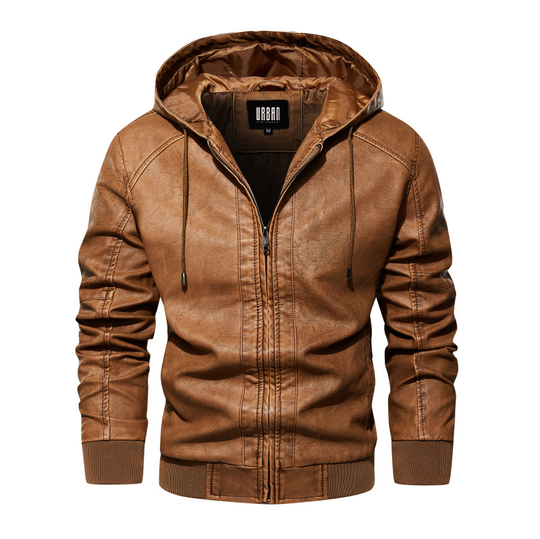 Salvador Hombre  Leather Jacket