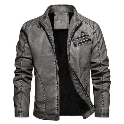 Royal Phantom Slim Fit Leather Jacket