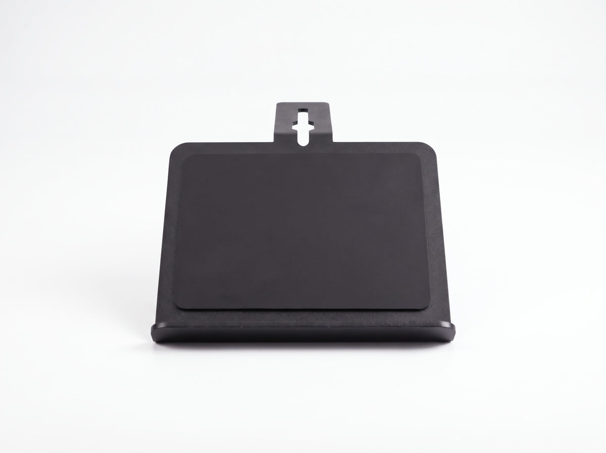 Controller Stand for Monitor Riser in Black – front view | Rablo